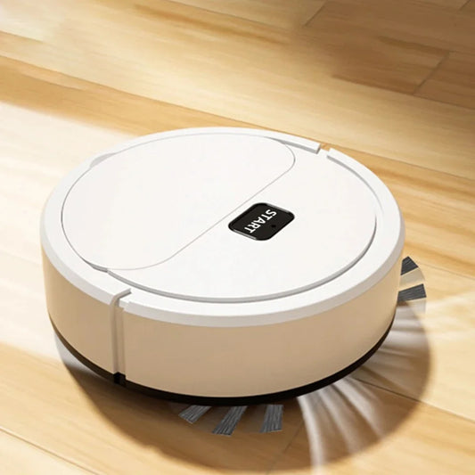 3-in-1 Intelligent Robot Vacuum – Sweeps, Vacuums, & Mops for Effortless Home Cleaning